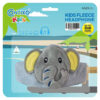 H1 Adjustable Fleece Headband Headphones, Elephant