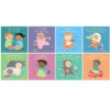 Bilingual Baby Rhyme Time Books, Set of 8