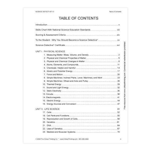 Science Detective A1, Grade 5-6