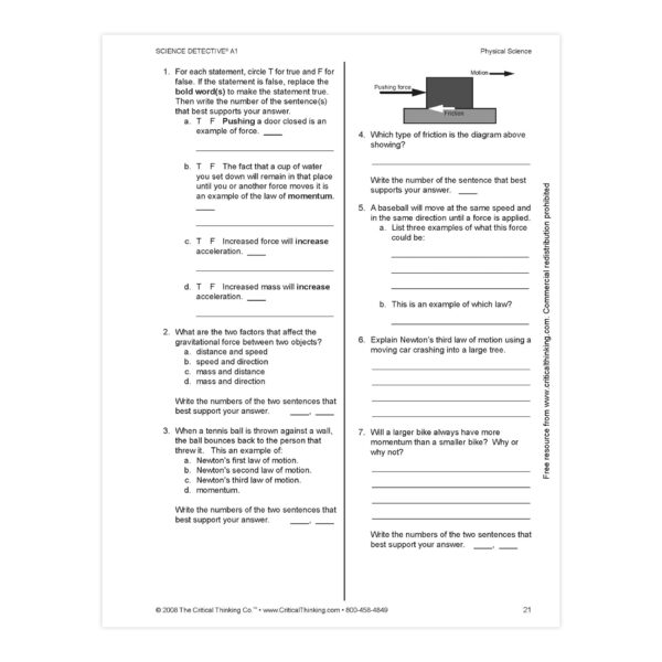 Science Detective A1, Grade 5-6