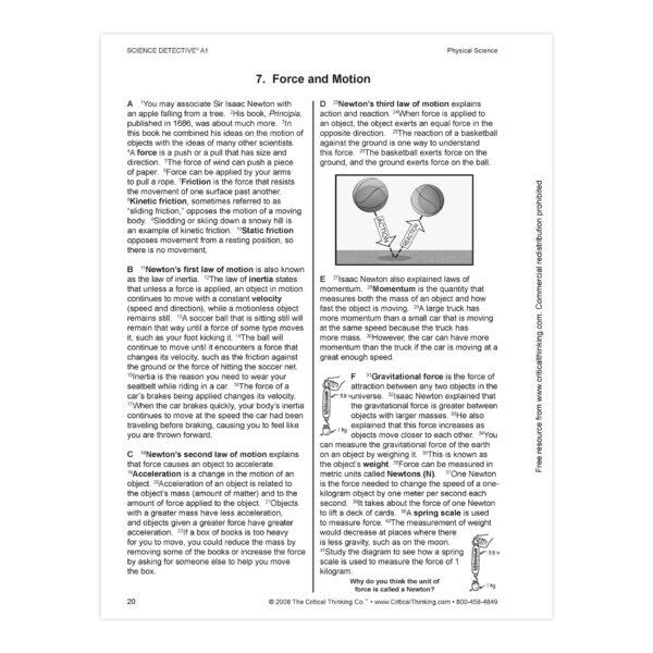 Science Detective A1, Grade 5-6