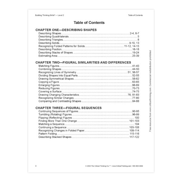 Building Thinking Skills, Level 2, Grades 4-6