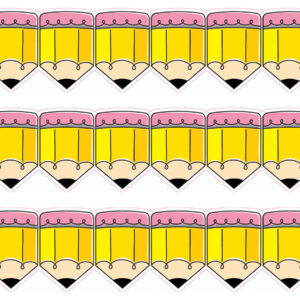 Doodle Pencils EZ Border, 48 Feet Per Pack, 3 Packs