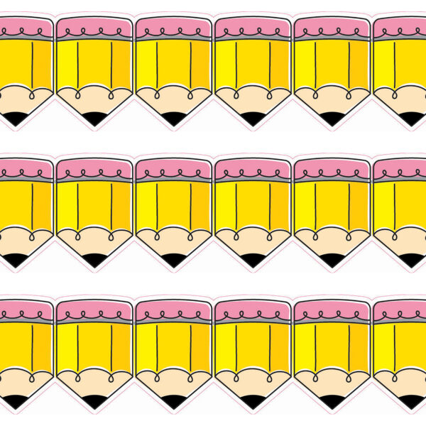 Doodle Pencils EZ Border, 48 Feet Per Pack, 3 Packs