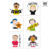 Stick Kids Rewards Stickers, 1-1-2", 60 Per Pack, 6 Packs