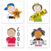 Stick Kids Rewards Stickers, 1-1-2", 60 Per Pack, 6 Packs
