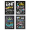 ERSCTP10848.jpg Colorful Inspiration Inspire U 4-Poster Pack