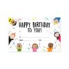 Stick Kids Happy Birthday Awards, 30 Per Pack, 6 Packs