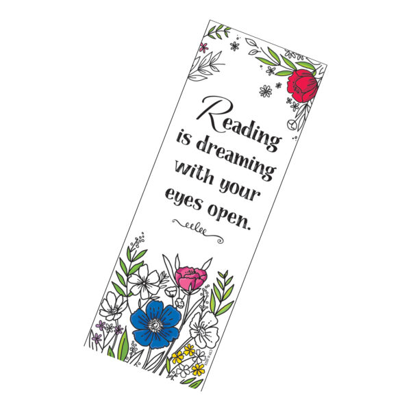 Bright Blooms Bookmark, 30 Per Pack, 6 Packs