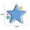 Star Bright Stars 6" Designer Cut-Outs, 36 Per Pack, 3 Packs