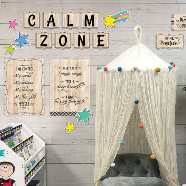 Core Decor Loop-de-Loop on Wood 6" Designer Cut-Outs, 36 Per Pack, 3 Packs