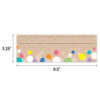 ERSCTP10941-6_1.jpg Krafty Pop! Colorful Kraft Bubbles Name Plates, 36 Per Pack, 6 Packs