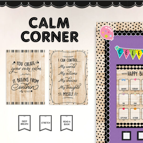 ERSCTP10988_3.jpg Core Decor Black, White, and Wood Inspire U 4-Poster Pack