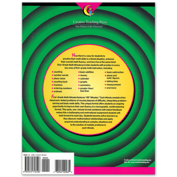 First-Grade Math Minutes Book