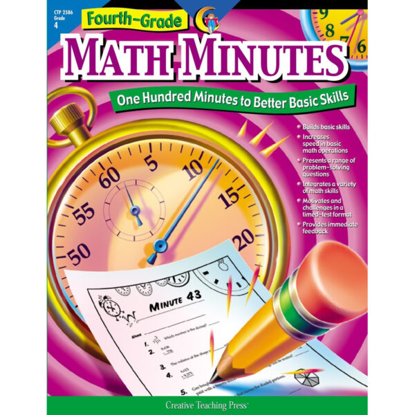 ERSCTP2586.jpg Fourth-Grade Math Minutes Book