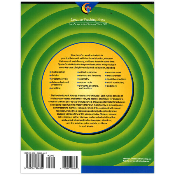 ERSCTP2636_2.jpg Eighth-Grade Math Minutes Book