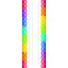 NP_paintchip_blue Rainbow Scallops Name Plates, 36 Per Pack, 6 Packs