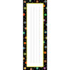 dots only Dots on Black Name Plates, 36 Per Pack, 6 Packs