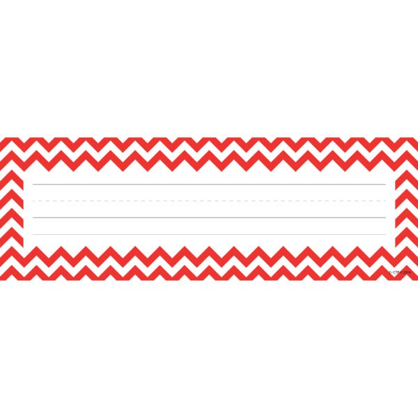 4517_NP_ChevronSolids Chevron Solids Name Plates, 36 Per Pack, 6 Packs
