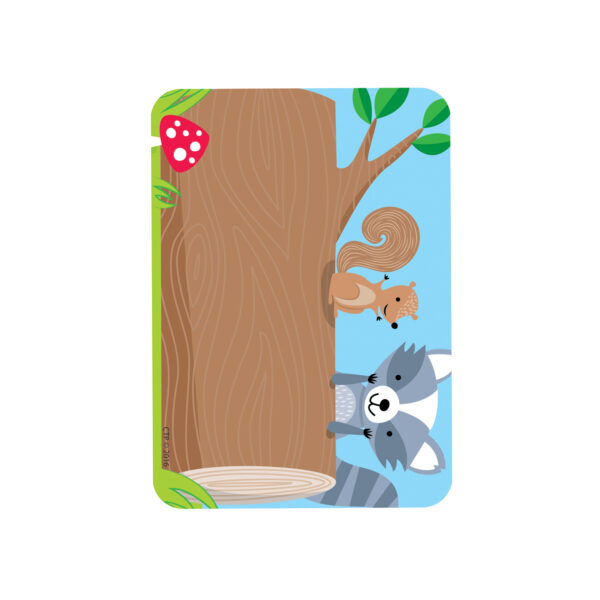 Woodland Friends Name Tag Labels, 36 Per Pack, 6 Packs