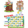 Woodland Friends Calendar Bulletin Board Set