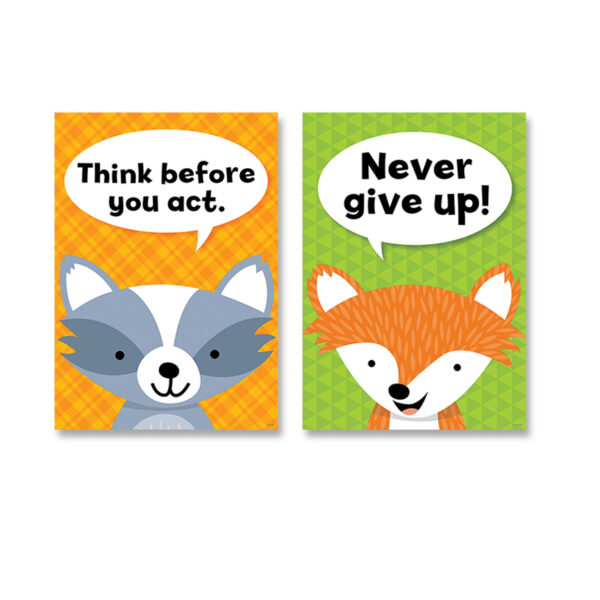 ERSCTP8697_1.jpg Woodland Friends Character Traits Inspire U 5-Poster Pack