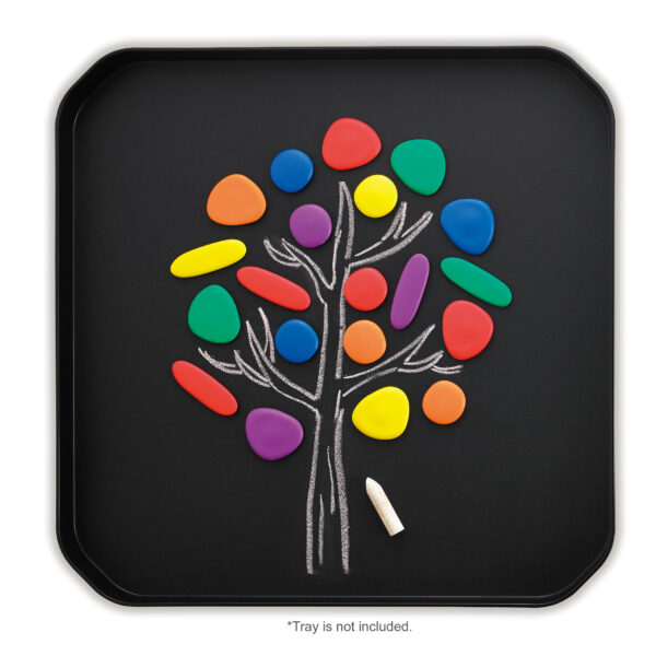 Rainbow Pebbles Activity Set - Junior - 36 Pebbles + 16 Activities - Ages 18m+