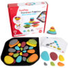 ERSCTU13272.jpg Rainbow Pebbles - FunPlay Activity Set - Set of 36 + 50 Activities + Messy Tray