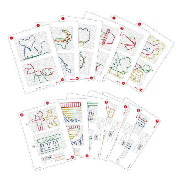 EDX44013卡片-202202(轉外框) Junior String Art - School Set