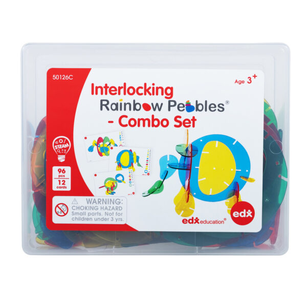 Interlocking Rainbow Pebbles Combo Set