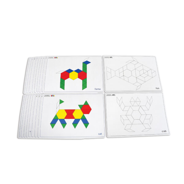 Pattern Block Cards - Set of 20