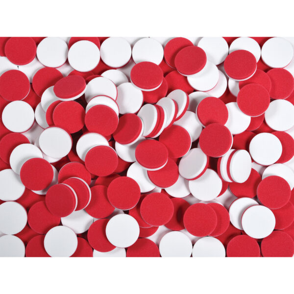 Two-Color Counters - Foam - 200 Per Set - 3 Sets