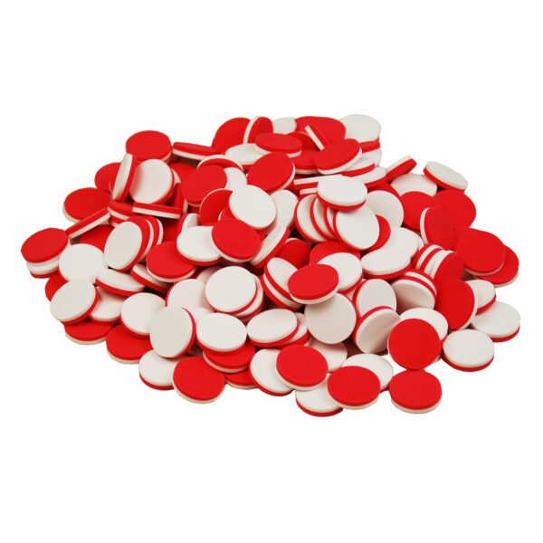 Two-Color Counters - Foam - 200 Per Set - 3 Sets