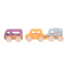 Rainbow Wooden Adventure Vehicles - Set of 3