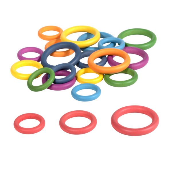 ERSCTU73977_3.jpg Rainbow Wooden Rings - Set of 21 - 3 Sizes - Counting and Sorting Rings