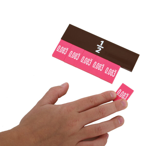 Fraction-Decimal Tiles - Set of 51