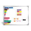 Fraction Tiles - Foam - Magnetic - 51 Per Set - 3 Sets