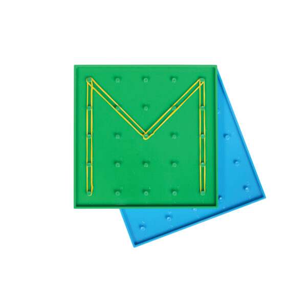 ERSCTU7748_5.jpg Double-Sided Geoboard Set - 5 x 5 Grid - 24 Pin Circular Array - Set of 6