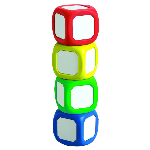 ERSCTU7836.jpg Write-On Wipe-Off Dice - Small - Set of 4