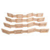 Wooden Fences - Set of 4