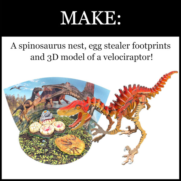 ERSCTUWES952_2.jpg Extreme Dinosaurs of the World - For Ages 6+ - Create and Customize Models and Dioramas - Study the Most Extreme Dinosaurs