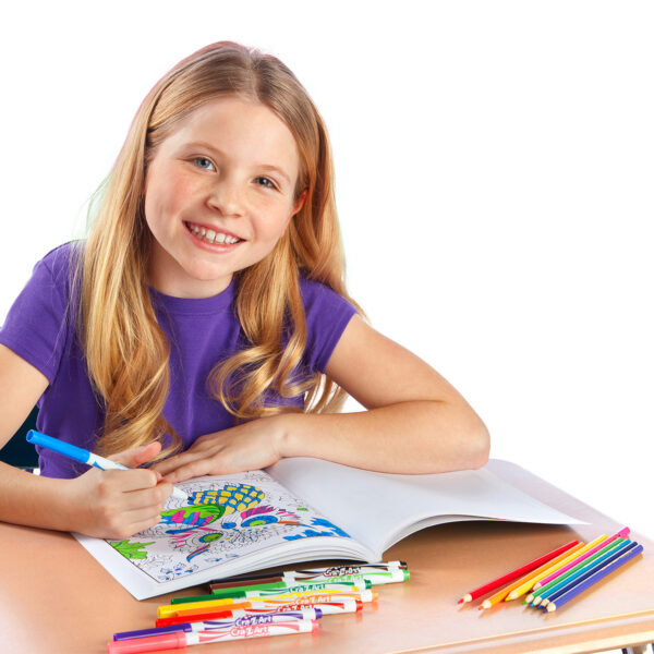 ERSCZA740071_3.jpg Washable Markers Classroom Pack, Fine Point, 8 Color, Pack of 200