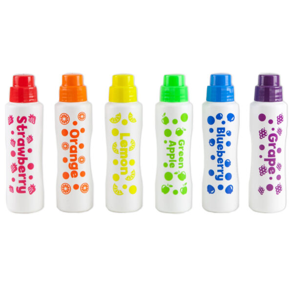 ERSDAD202.jpg Scented Juicy Fruit Dot Markers, Pack of 6
