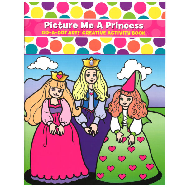 ERSDADB374-6_1.jpg Picture Me A Princess Creative Art & Activity Book, Pack of 6