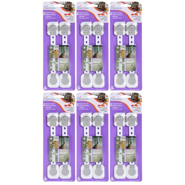 ERSDB-L1442-6.jpg Multipurpose Latches, 2 Per Pack, 6 Packs