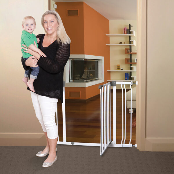 ERSDB-L776_2.jpg Liberty 29.5-36.5in Auto Close Metal Baby Safety Gate - White