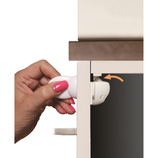Adhesive Mag Locks 8 Locks, 1 Key