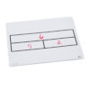 Write-On-Wipe-Off Part-Part-Whole-Number Line Mats, Pack of 10