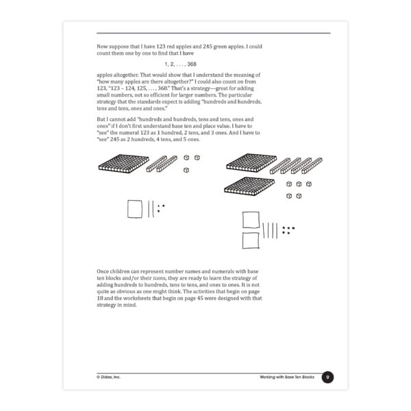 ERSDD-211017_1.jpg Working with Base Ten Blocks Resource Book