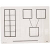 Write-On-Wipe-Off Ten-Frame Mats, Set of 10